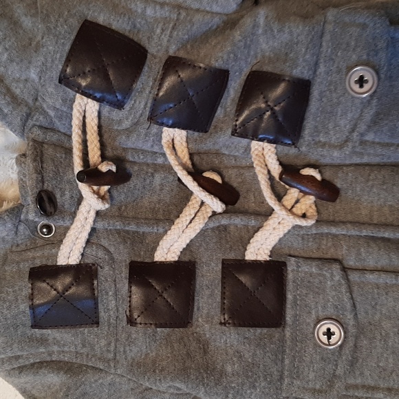  Fleece Hooded Jacket Outerwear - Picture 2 of 5